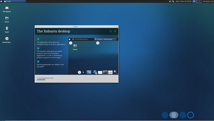 Система установлена Xubuntu GA-J1800N-D2H